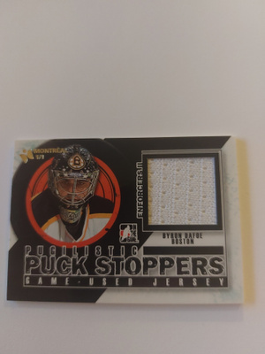 2013-14 ITG Enforcers Jerseys #PPSM03 Byron Dafoe Expo 1/1