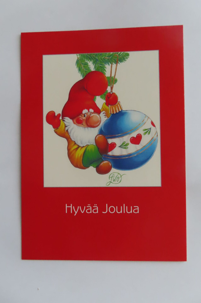 IWO: Tonttu ja joulupallo (Eliasson)