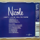 Nicole - No More CDS - pikkukuva 2
