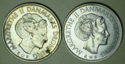 Tanska 1 Krone 1984 ja 1985