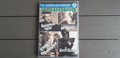 DVD: Sotilasfarssit 4xDVD (Komediaklassikot 1941-1958/2015)
