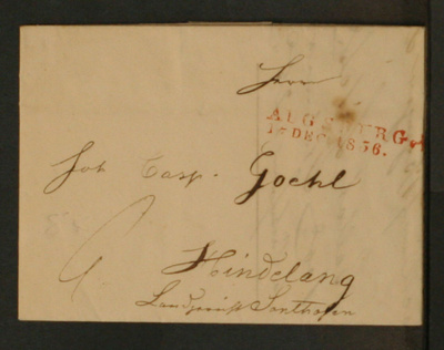 # 23062 # Saksa - Varhaiskirje 1836