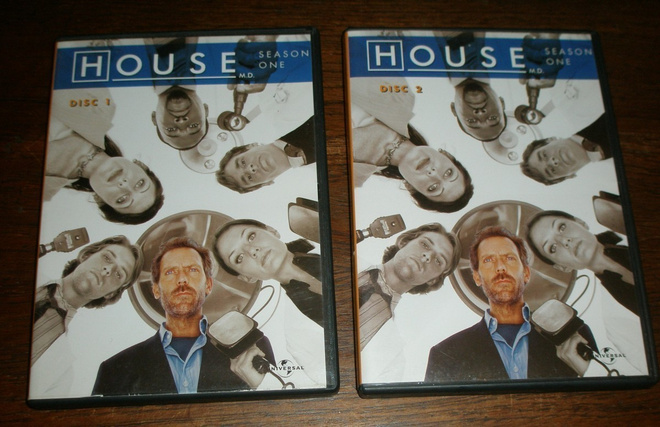 House 1. Kausi levy 1 ja 2 DVD