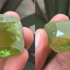 Museo kromi titaniitti 277.50 ct smaragdi-demantoidi väri - pikkukuva 3