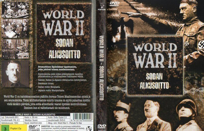 WORLD WAR 2-SODAN ALKUSOITTO	(3 676)	-FI-	DVD			56min dokume