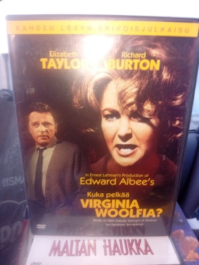 2 dvd Kuka pelkää Virginia Woolfia ? ( SIS POSTIKULU