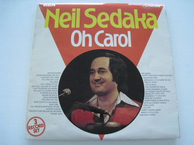 Neil Sedaka Oh Carol  - 3 levyä - LP