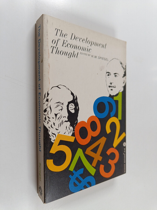 H. W. Spiegel : The development of economic thought