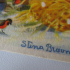 Stina Broome joulukotti 1955 kulkenut - pikkukuva 2