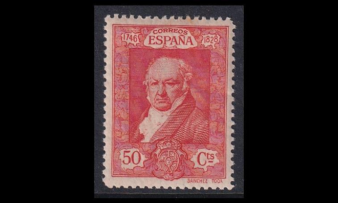 Espanja 476 ** Francisco de Goya 50 C (1930)