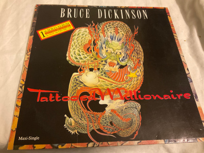 Bruce Dickinson - Tattooed Millionaire   (12”)