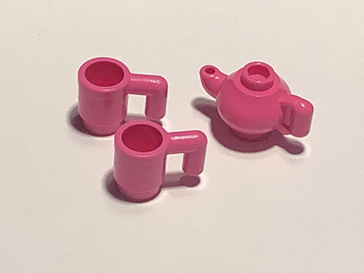 Lego Friends pinkit mukit ja kannu