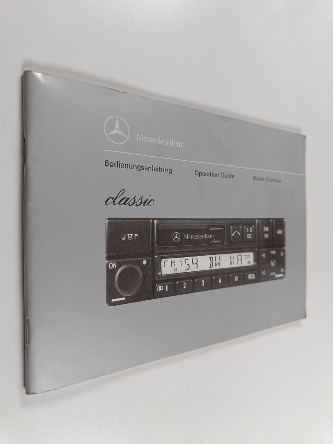 Mercedes-Benz classic : bedienungsanleitung = operation g...