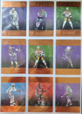 1994-95 Sisu Special Quest Star täysi erikoiskorttisarja