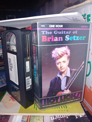 VHS Brian Setzer : the Guitar of Brian Setzer ( SIS POSTIKUL