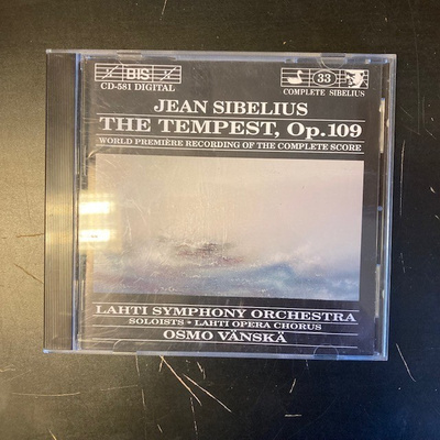 Sibelius - The Tempest (Complete) CD