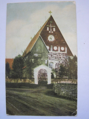 VANHA Postikortti Kaarina Turku 1913