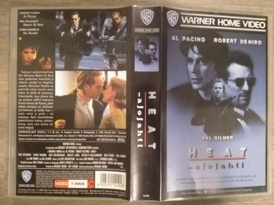 Heat - ajojahti VHS