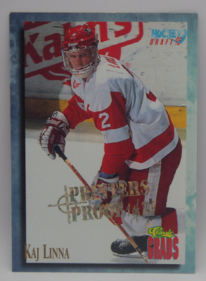 1995 Classic draft Printer's proof Kaj Linna /749
