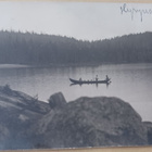 Hyrynsalmi, kalassa kahden veneellisen voimin, p. 1922 - pikkukuva 1