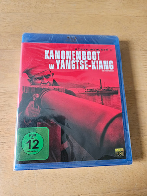 Tykkivene Jangtse-joella (Blu-ray, uusi)