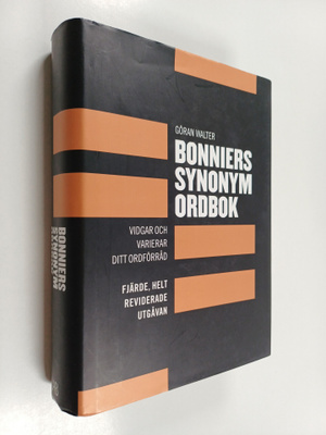 Göran Walter : Bonniers synonymordbok
