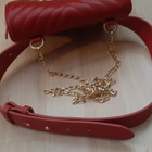 ZARA punainen laukku vyölaukku olkalaukku käsilaukku - pikkukuva 2