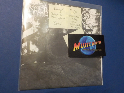 KRIEG / SATANIC WARMASTER M/M 7'' SPLIT SINGLE