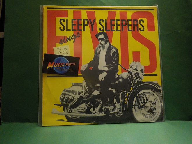 SLEEPY SLEEPERS - SINGS ELVIS M- / EX+ FIN-89 LP