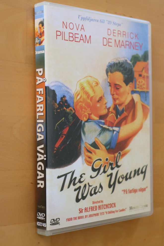 DVD The Girl Was Young (1939 Alfred Hitchcock ei suomitekst