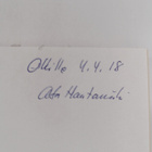 Ata Hautamäki : Rikos ja rakkaus (signeerattu, tekijän om... - pikkukuva 3