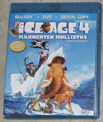 Ice Age 4 Mannerten mullistus - DVD + Blu-ray