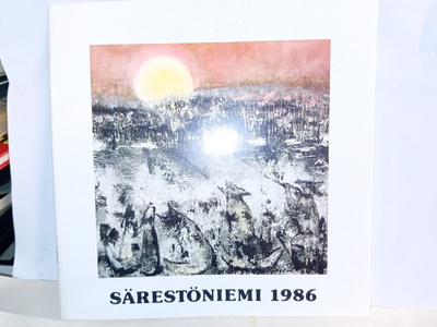 Näyttelyopas Särestöniemi 1986 ( SIS POSTIKULU )