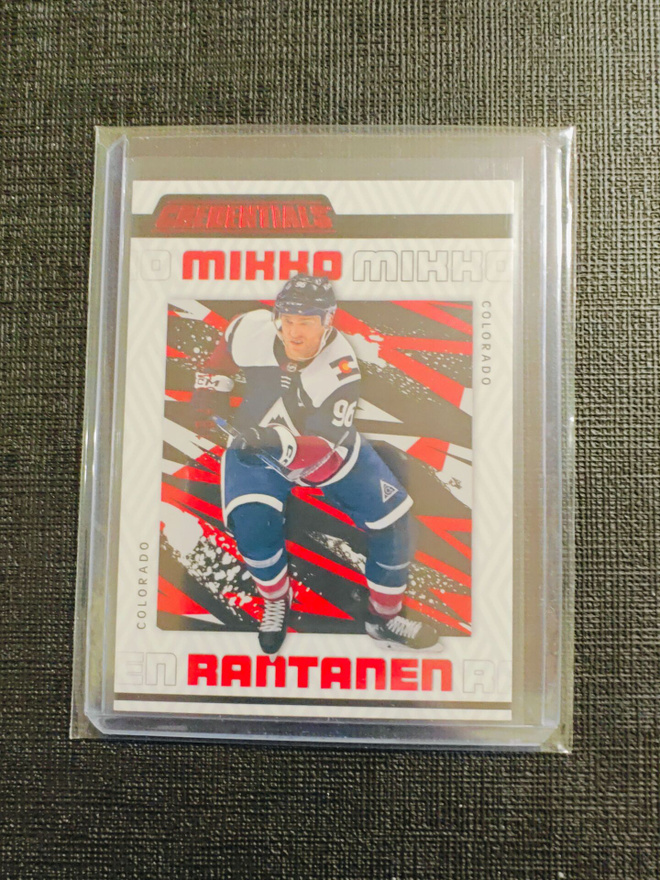 Mikko Rantanen - 23-24 Credentials Red /349