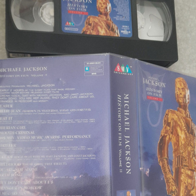 Michael jackson vhs