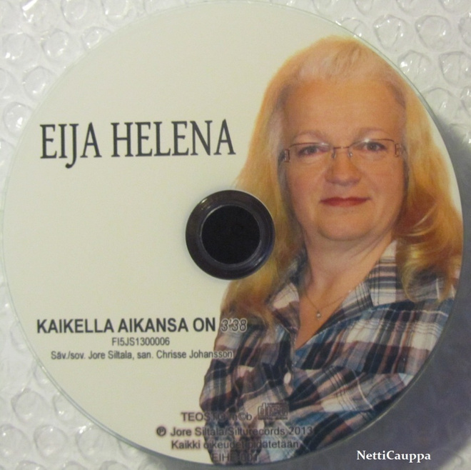 Eija Helena • Kaikella aikansa on CDr-Single