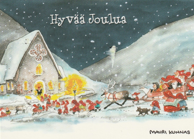 MAURI KUNNAS - JOULUKIRKKOON MENO - 5