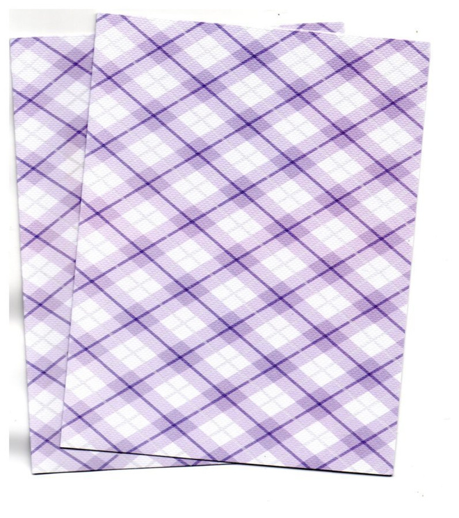 KORTTIPOHJA °°LIILA & RUUTUKUVIO°° 2-OSAINEN