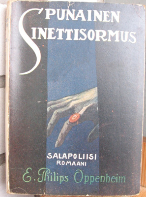 E. Phillips Oppenheim: Punainen sinettisormus. 190 s.