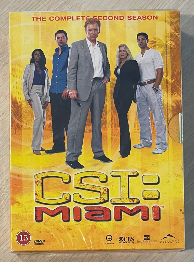 CSI: Miami: Kausi 2 (6DVD) uusi ja muoveissa