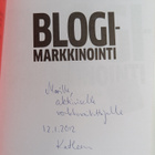 Katleena Kortesuo ym. : Blogimarkkinointi : blogilla main... - pikkukuva 3