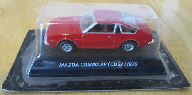 Mazda Cosmo AP Coupe 2 Door CD23 Red 1975 Konami 1:64