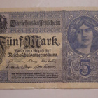 Saksa 5mark, Lainarahastotodistus Darlehnskassenschein, 1917 - pikkukuva 1