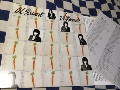Al Stewart 24 Carrots NM Lp 1980 huippukiekko Merlins Time j