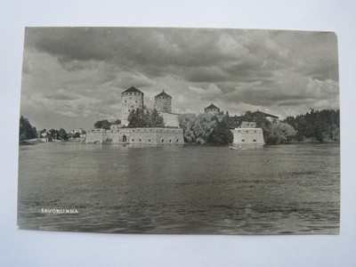 VANHA Postikortti Savonlinna 1935