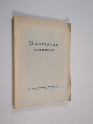 Raamatun sanomaa