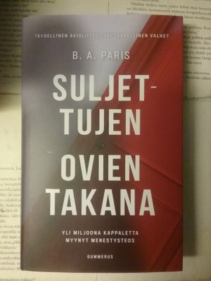 B.A. Paris - Suljettujen ovien takana (sid.)