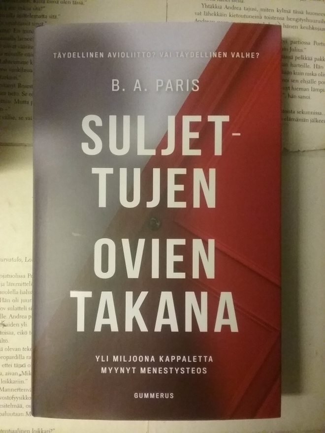 B.A. Paris - Suljettujen ovien takana (sid.)