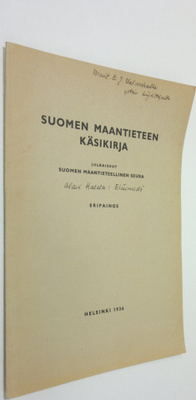 Olavi Kalela : Suomen maantieteen käsikirja : Eläimistö (...
