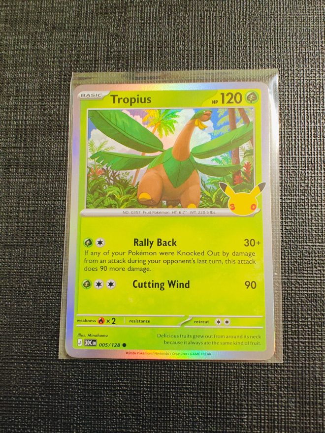 Pokemon 30th - Tropius